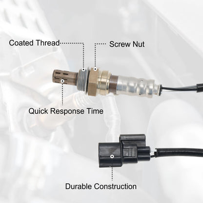 Set of 2 Downstream Oxygen Sensors for Honda Accord V6 3.5L (No. 25024785)
