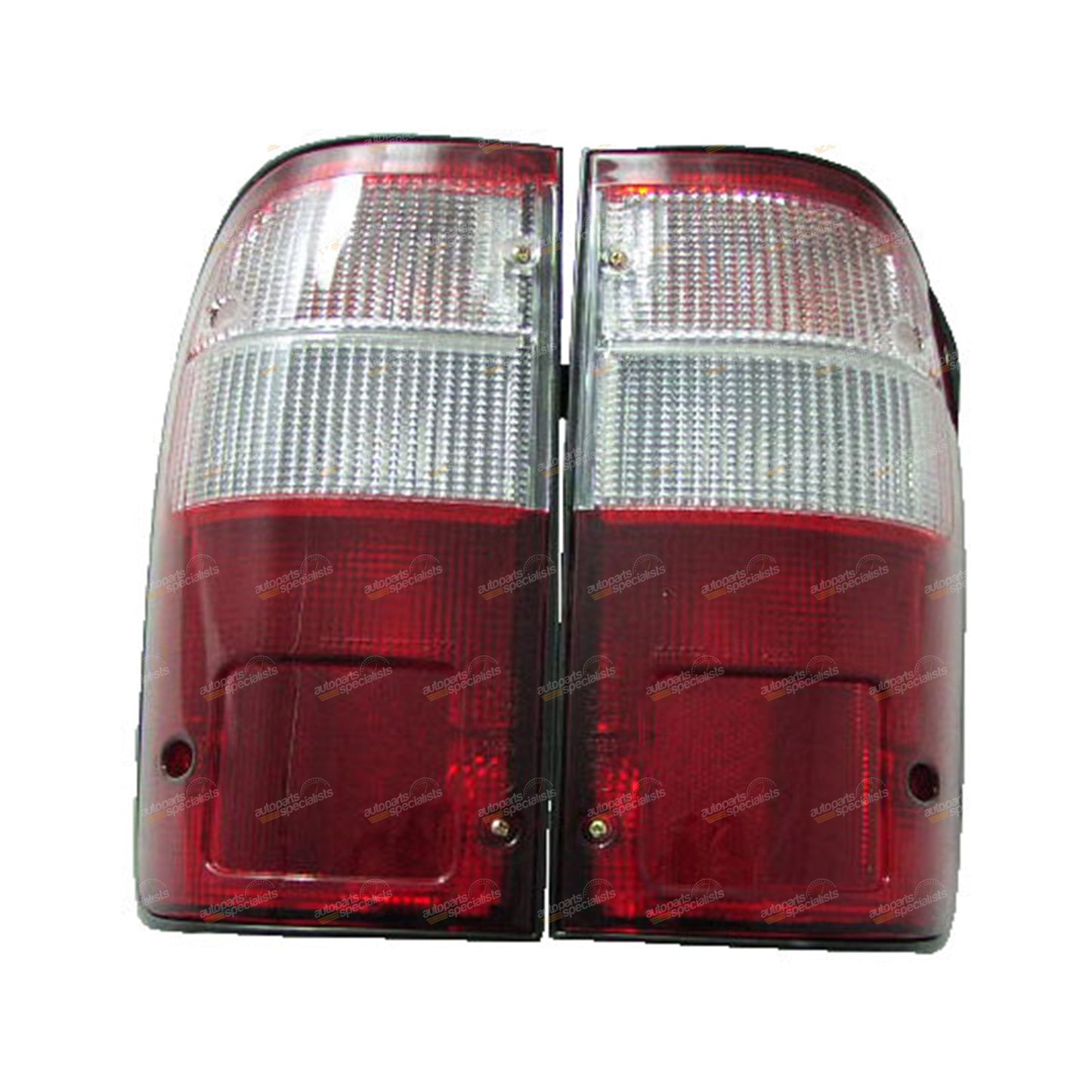Clear Tail Lights Pair for Toyota Hilux Ute (1997–2005)