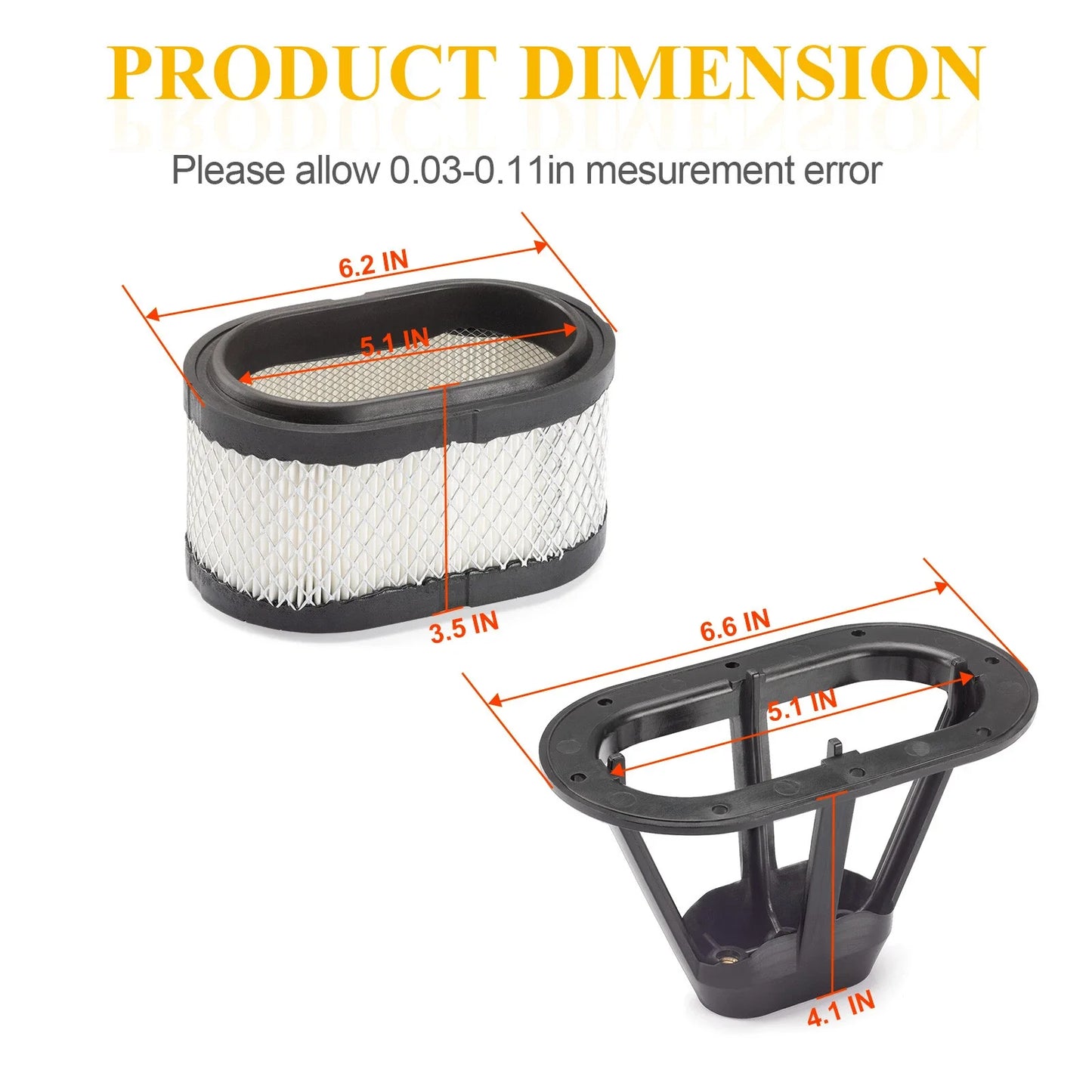 Air Filter + Air Box Filter Stand 2x4/4x4 for Polaris Scrambler (1995–2002)