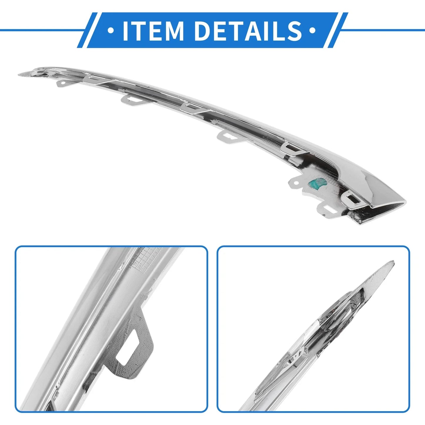 Bumper Grille Trim Garnish for Mercedes-Benz W222/S 4Matic (2018-2020)