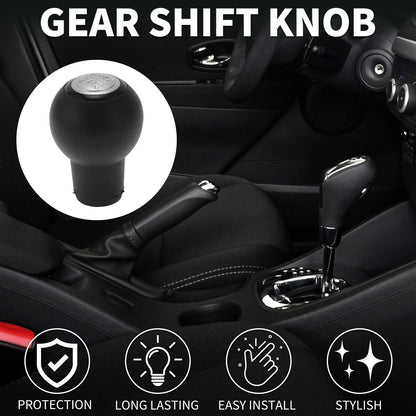 5 Speed Manual Gear Shifter Knob for Hyundai Elantra (2000–2006) Black Plastic