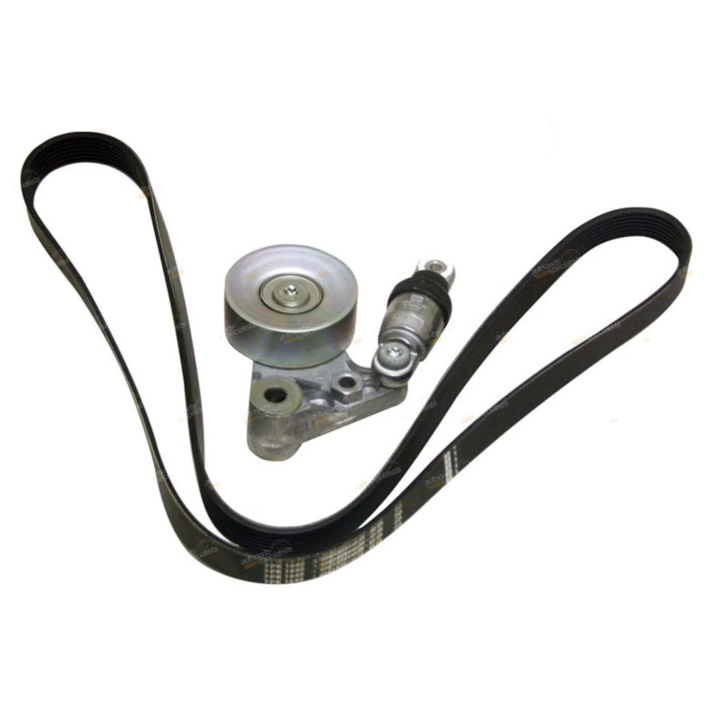 Genuine Tensioner + Opti Fan Belt for Nissan Patrol GU Y61 ZD30 Turbo CRD