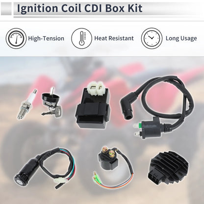 CDI Box Ignition Coil Kit No.30410-HN6-000 for Honda Recon 250 (1997–2000)