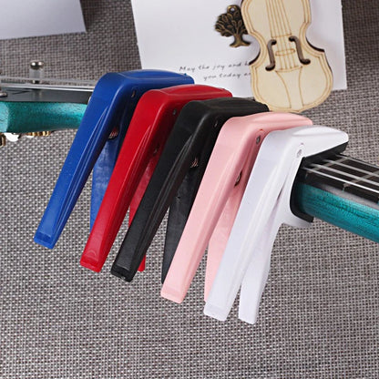 Only Fit Ukulele Capo – Zinc Alloy with String Puller, 6 Colors for Only Fit Ukulele