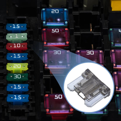 100 Pcs Micro 2A Blade Fuse for Car Boat Truck RV Motorcycle