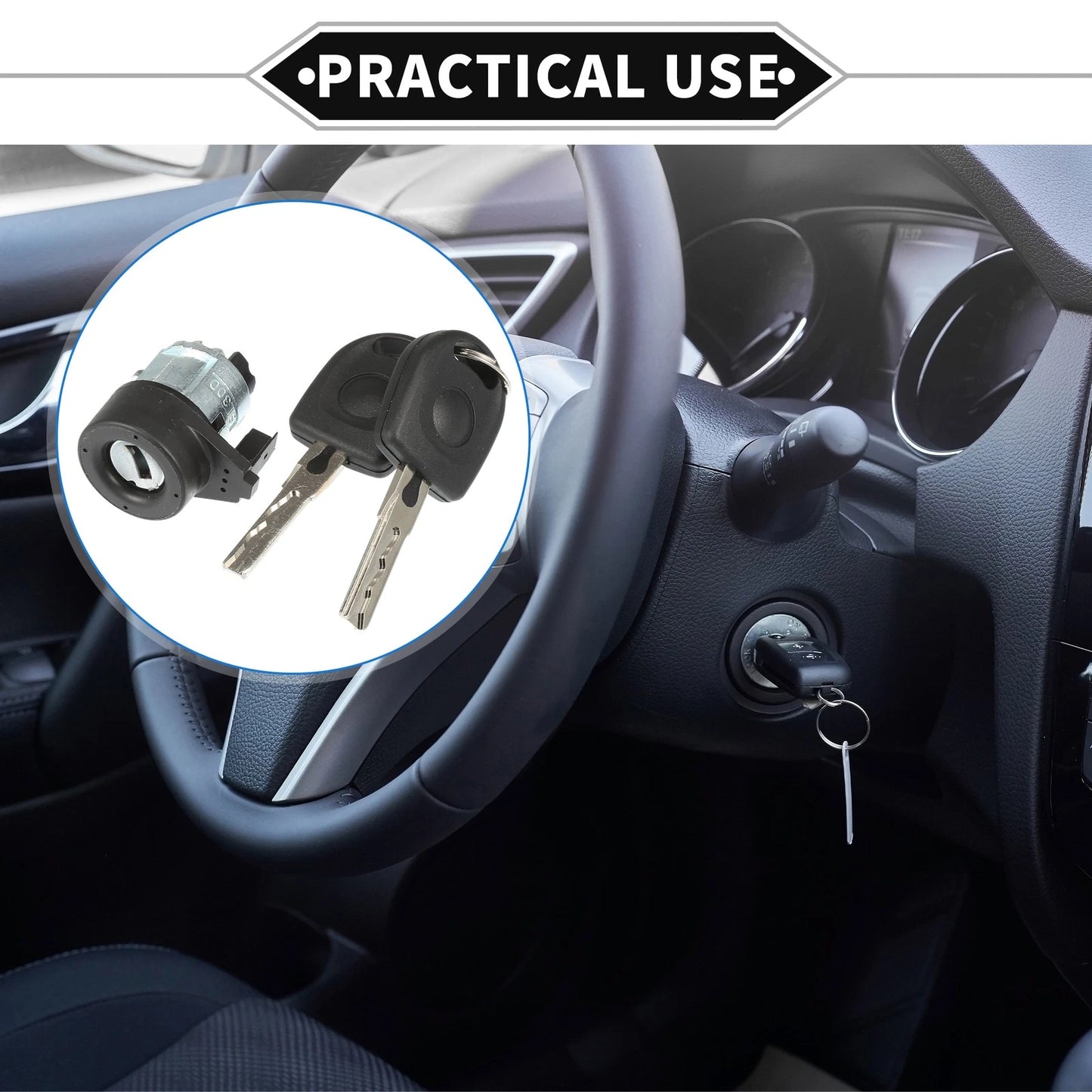 Ignition Lock Cylinder No.3B0905855C for Volkswagen Beetle
