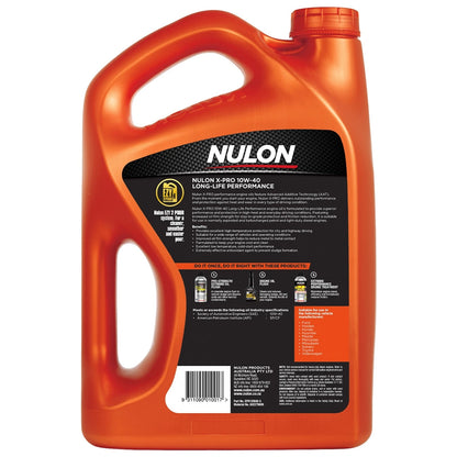5L Engine Oil for NULON X-PRO 10W-40 (Performance)