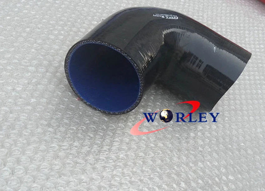 2" 51mm Silicone 90° Elbow Joiner Hose for Turbo Intercooler - RED