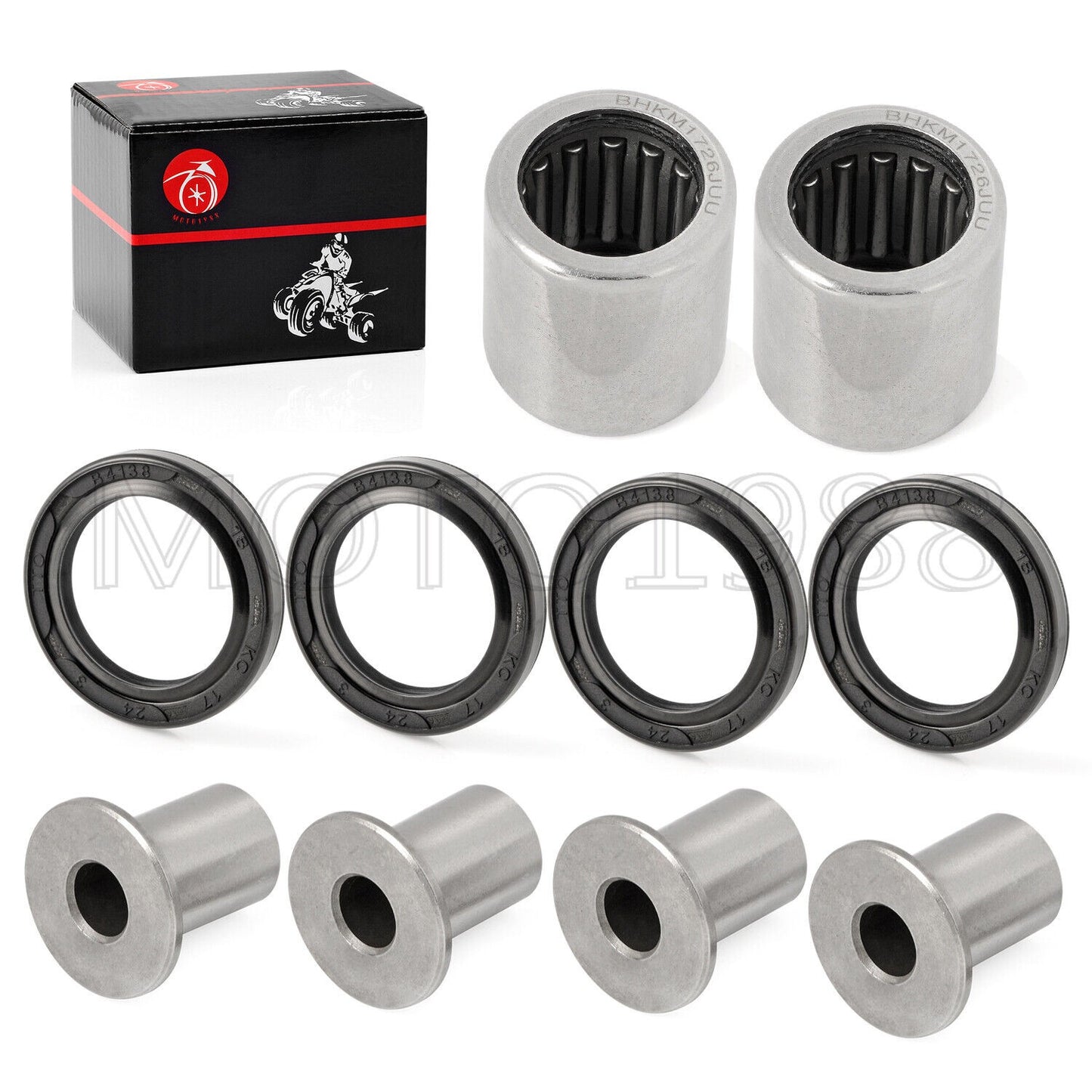 Front Upper A-Arm Bushing Seal Kit for Arctic Cat 400 DVX (2004–2008)