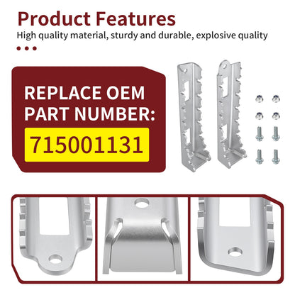 Aluminum Foot Peg Kit for Can-Am Outlander G2 (2012–2020)