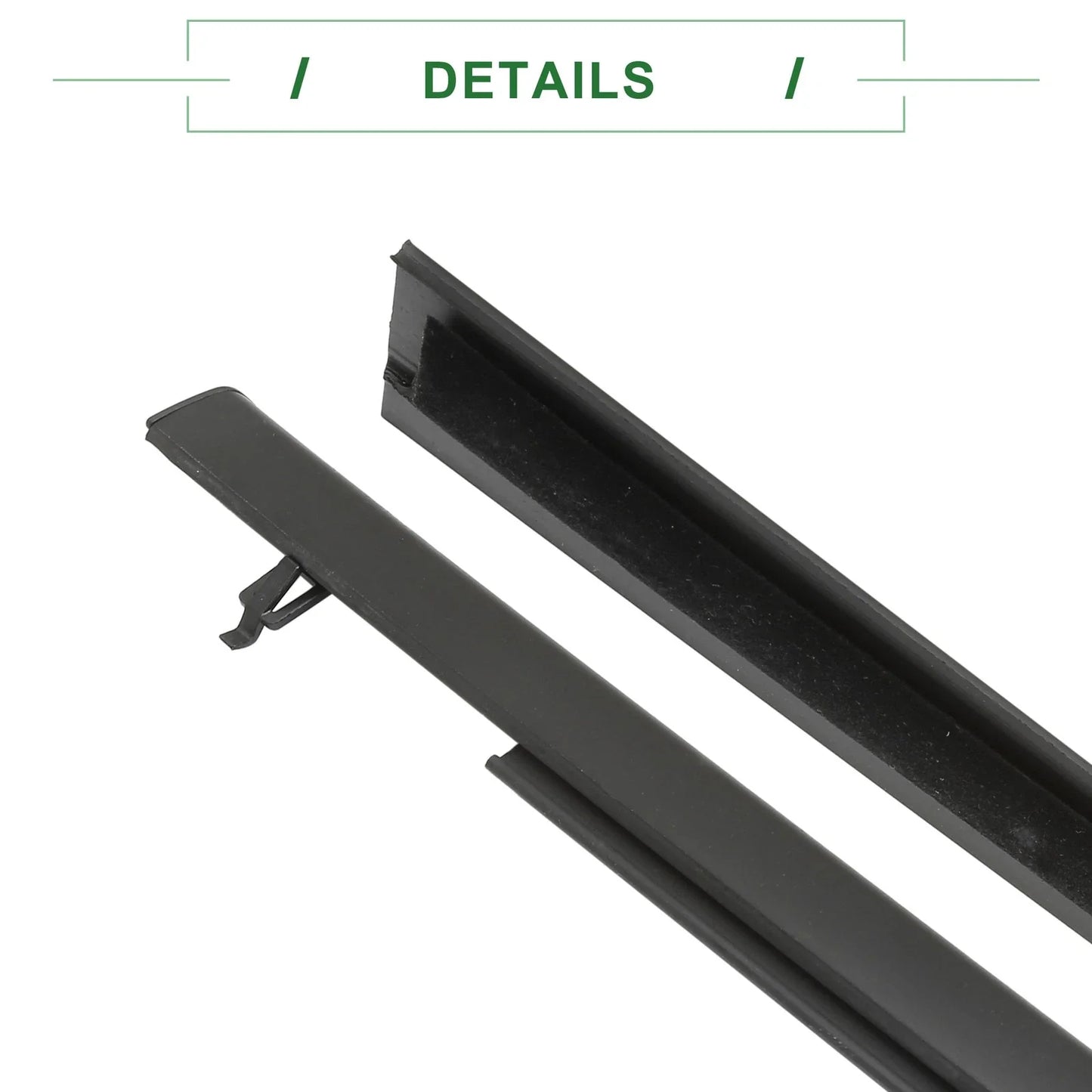 2 x Weatherstrip Window Seals for Honda City (2014-2023)