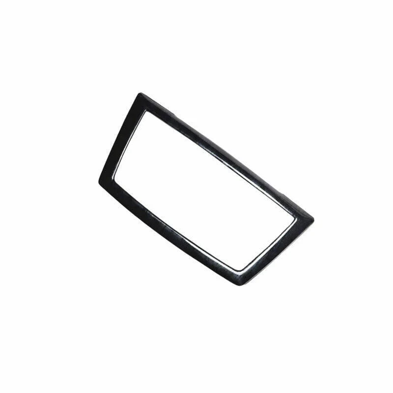 Black Wood Grain Console CD Switch Panel Trim for Benz ML/GL (2012–2016)