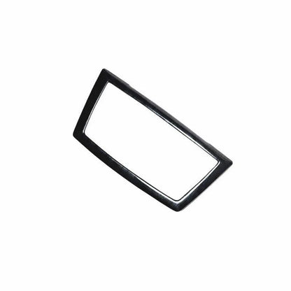 Black Wood Grain Console CD Switch Panel Trim for Benz ML/GL (2012–2016)