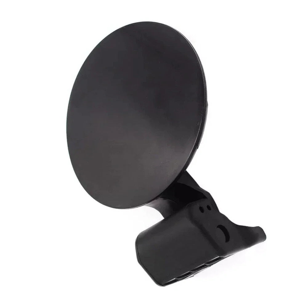 Black Fuel Gas Door Cover for Kia Forte Sedan (2010-2013)