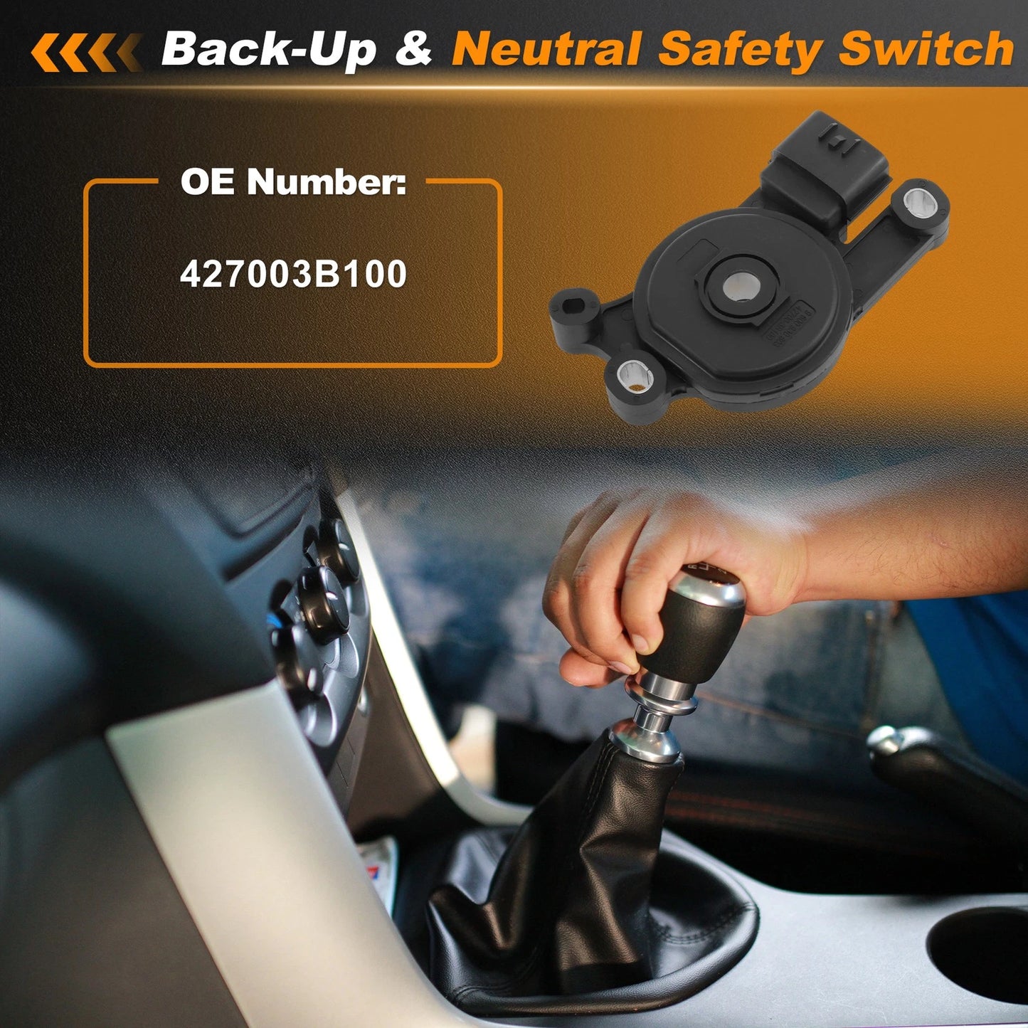 Neutral Safety Switch for Dodge Dart (2013–2016) 427003B100