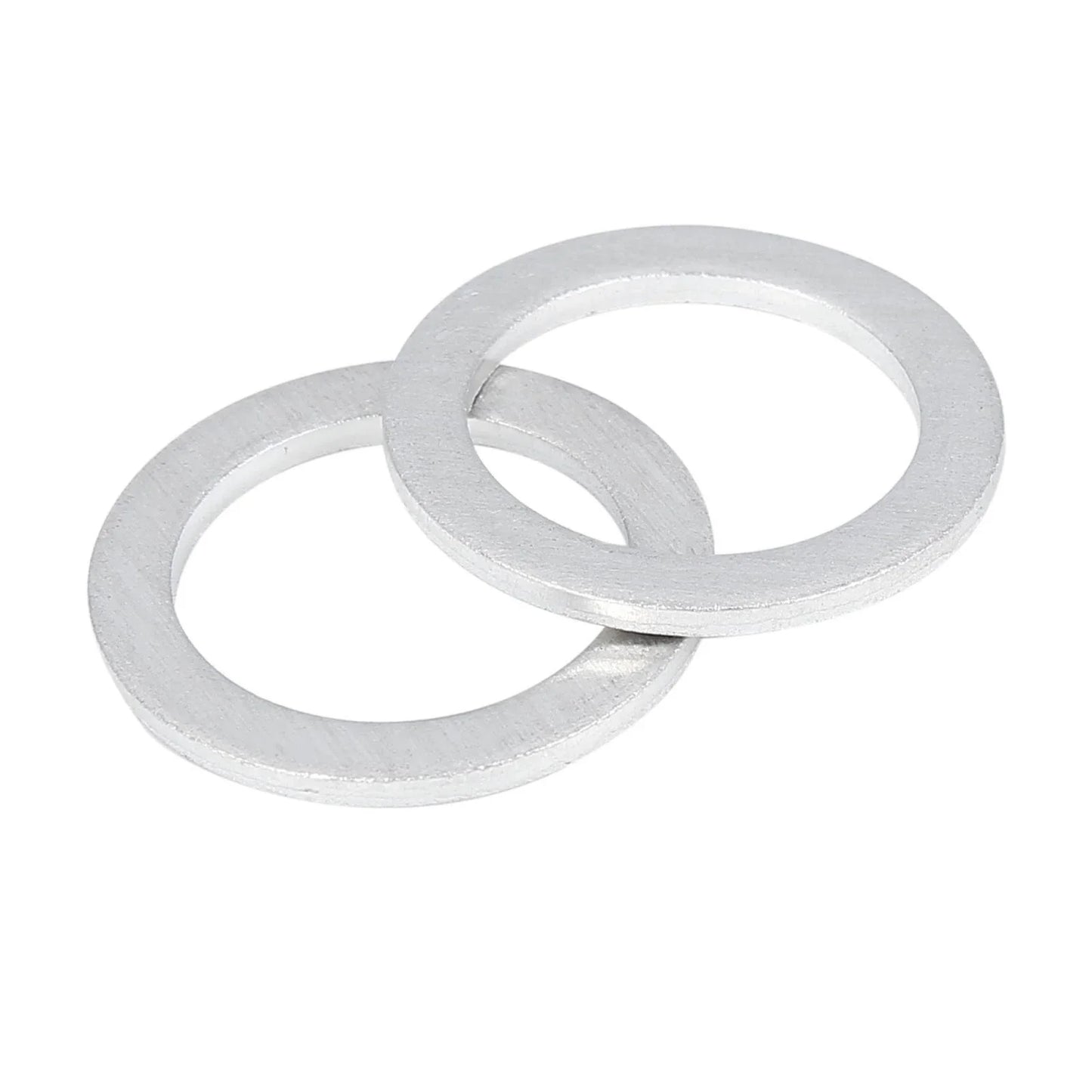 10 x M20 Silver Tone Oil Drain Plug Gaskets for Honda (94109-20000)