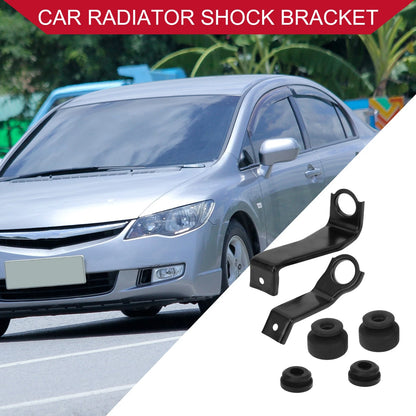Set of 2 Radiator Shock Bracket Bushings for Honda Civic (No. 197015AAA00)
