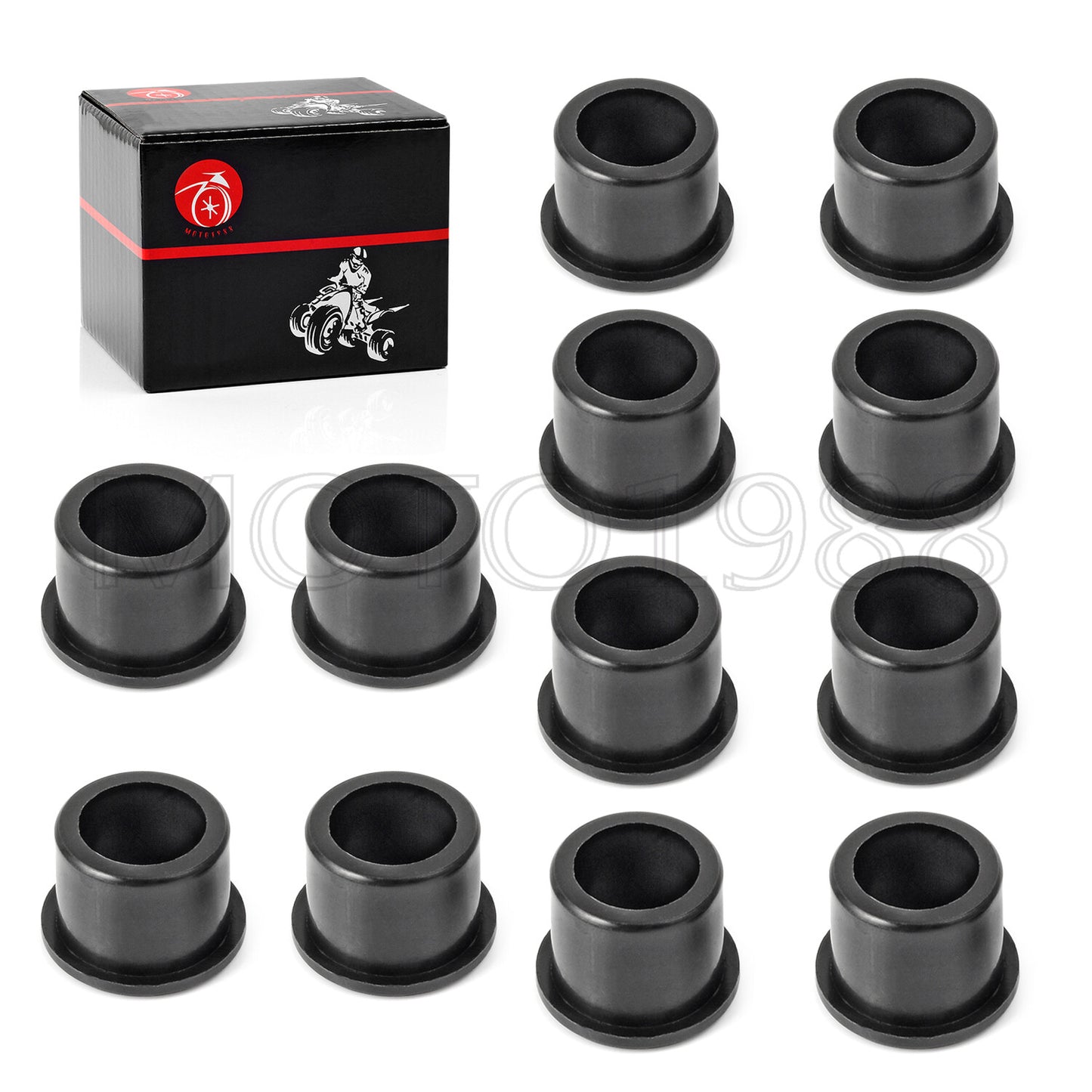 12PCS A Arm Bushing Kit for Yamaha Blaster YFS200 (1988–2006)