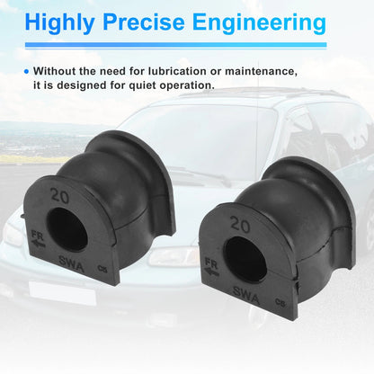 2X Stabilizer Sway Bar Bushing Kit for Honda CR-V (2002–2006) K200519