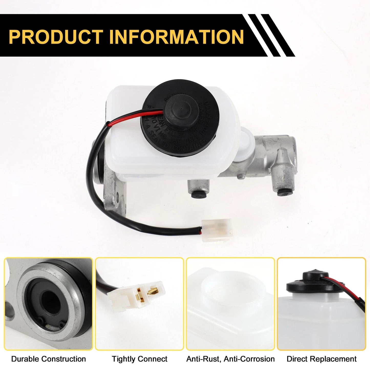 Brake Master Cylinder w/ Reservoir No. 4720135790 for Toyota Hilux (1983–1998)