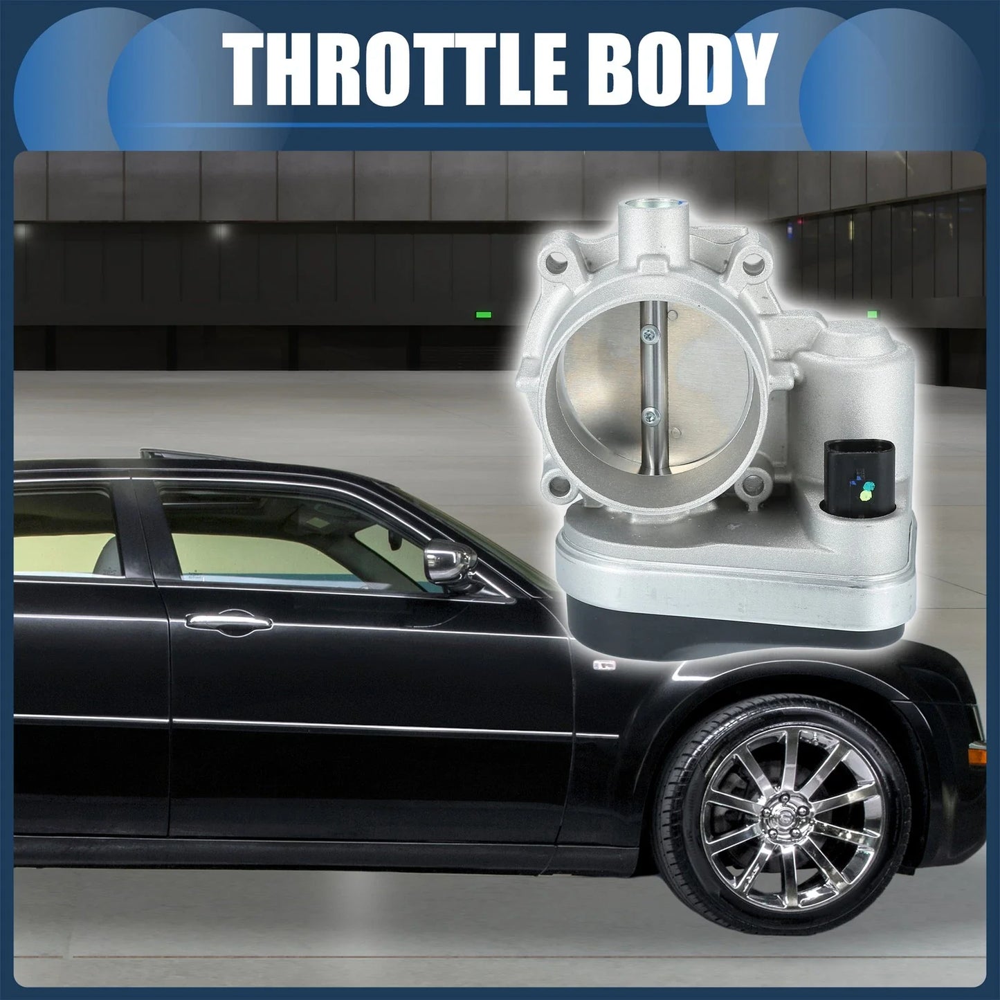 Throttle Body Actuator for Chrysler 300 2.7L 3.5L V6 (2005-2010)