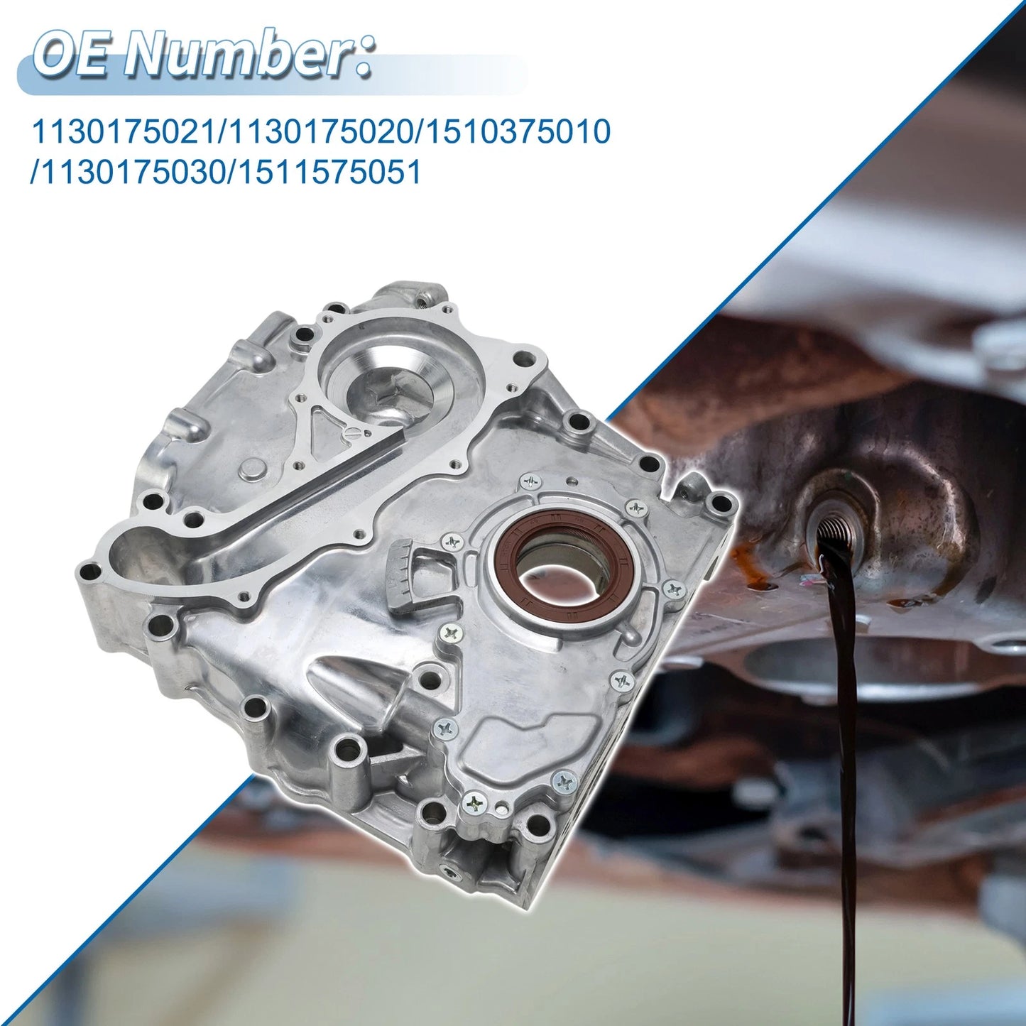 Engine Oil Pump for Toyota 4Runner (1996–2000) 1130175021/1130175020/1510375010