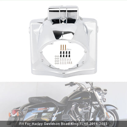 7" Round Headlight Cover for Harley Touring Road King FLHR (2014–2023)