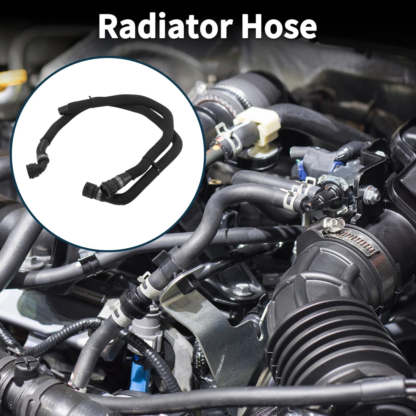 Radiator Hose No. 64219124076 for BMW 1 Series (2007–2013)