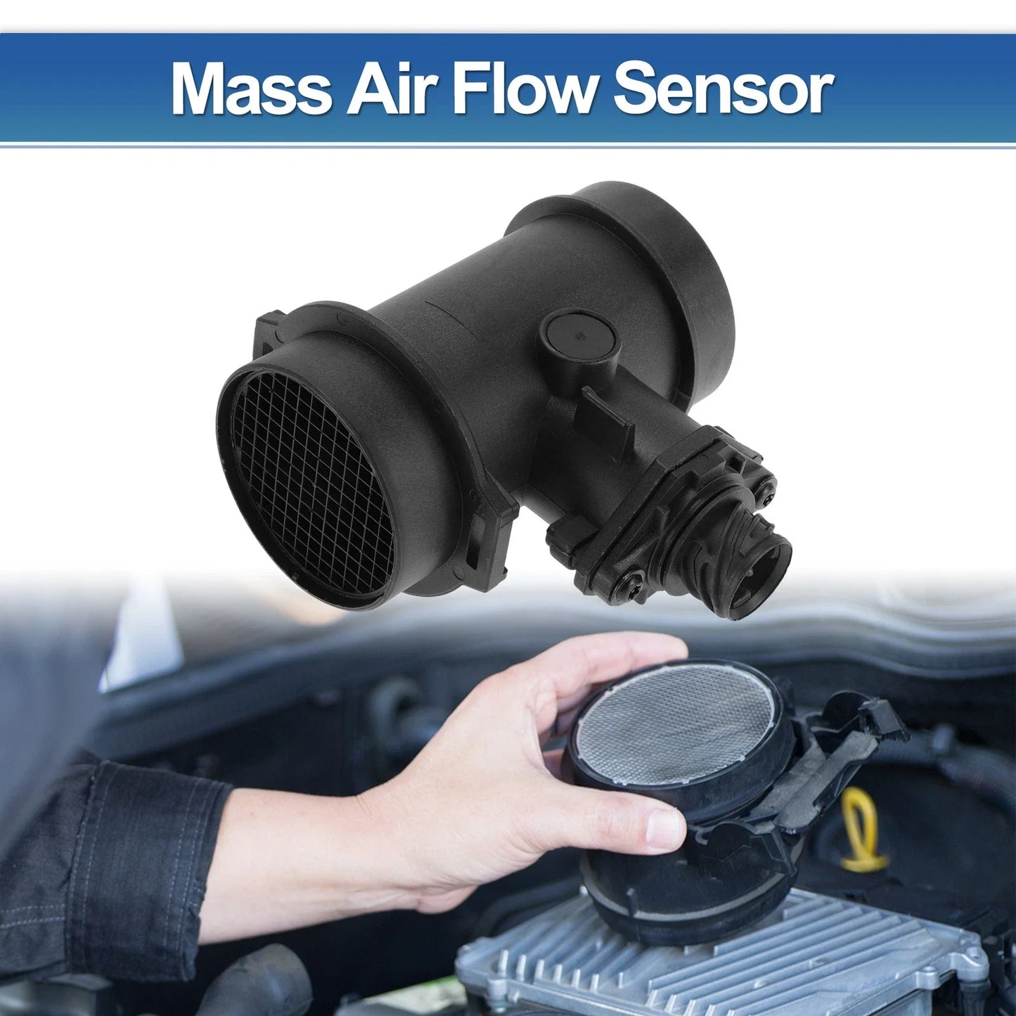 Mass Air Flow Sensor Assembly for BMW 3 Series E36 318 1.9L (1995-1998)
