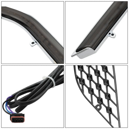 LED Radiator Grill Light Panels for Honda Goldwing GL 1800 Tour (2018-Up)