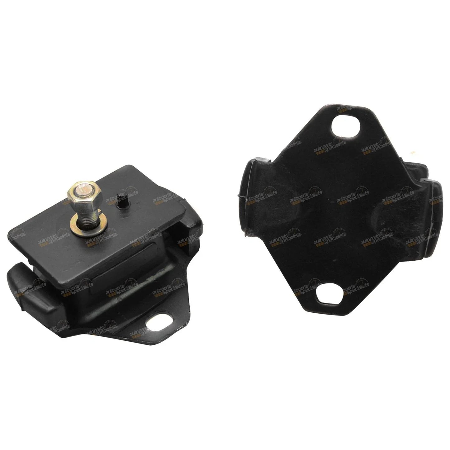 2 x Front Rubber Mount for Toyota Landcruiser Bundera