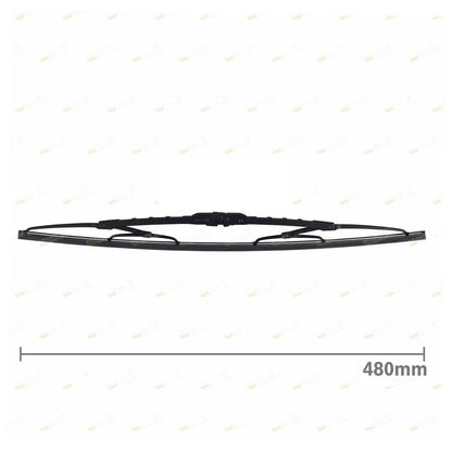 2 x Drivers & Passenger Side Front Wiper Blade Set for Hilux KUN16 KUN26 (2005–2015)