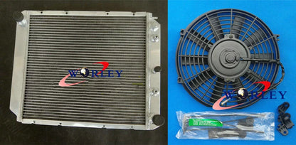 3 Row Radiator & Fan for Volvo 240/260/740/940 (1975–1998)