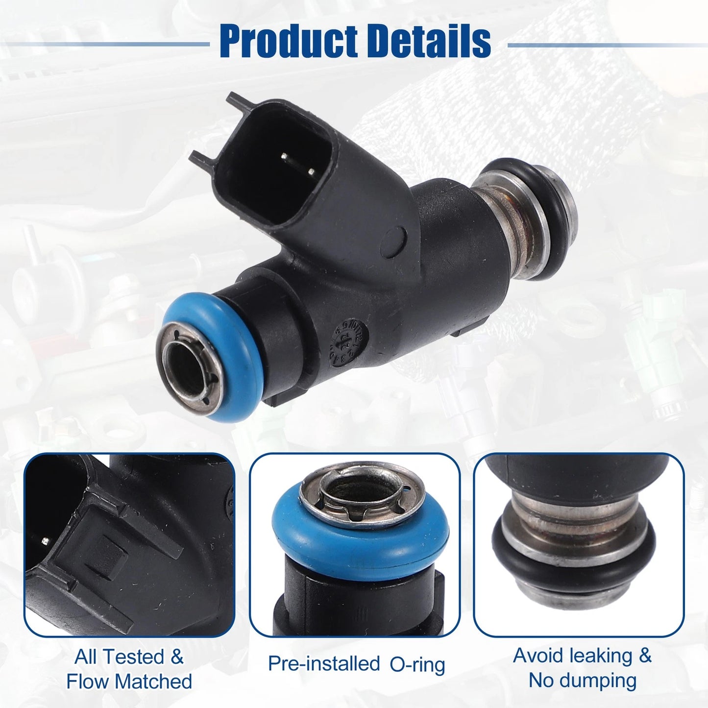 Fuel Injector Nozzle for GMC Sierra 1500 (2010–2013) 12613411