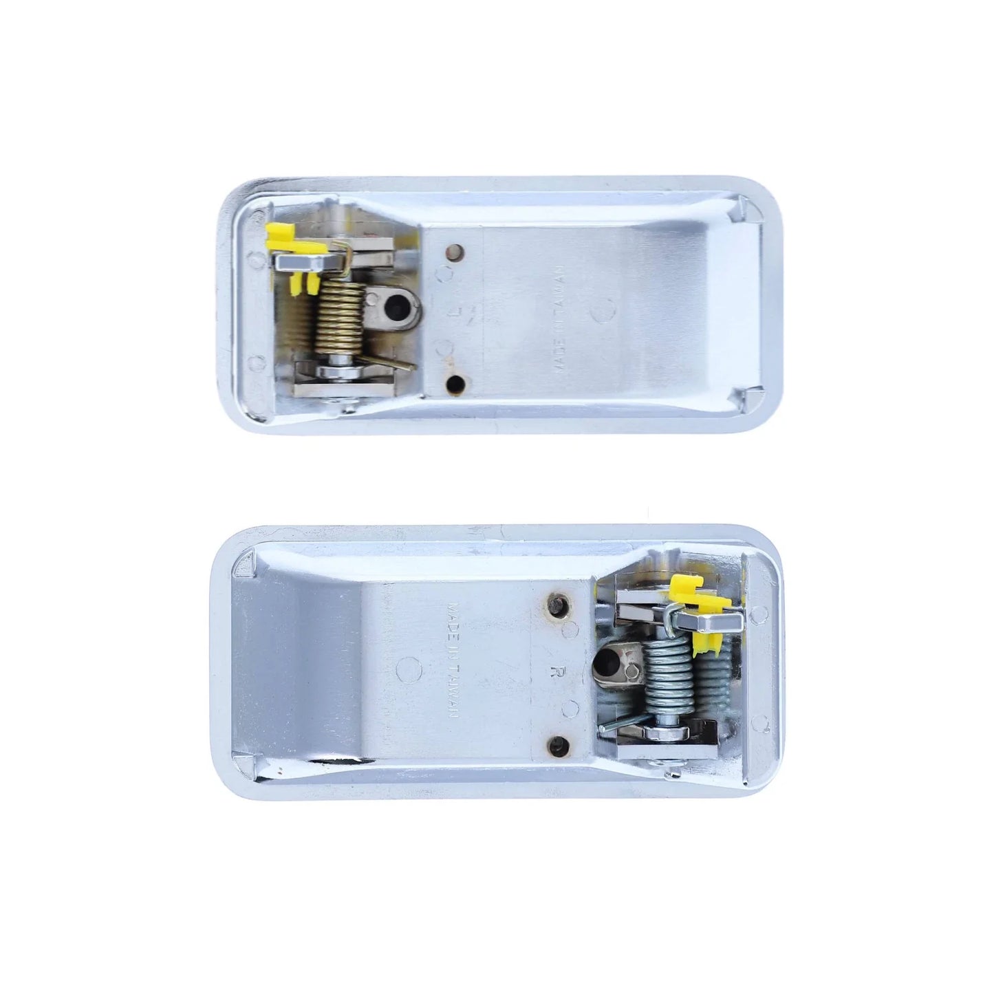 2pcs Front LH+RH Chrome Outer Door Handle for Half Door Jeep Wrangler TJ (1997–2006)