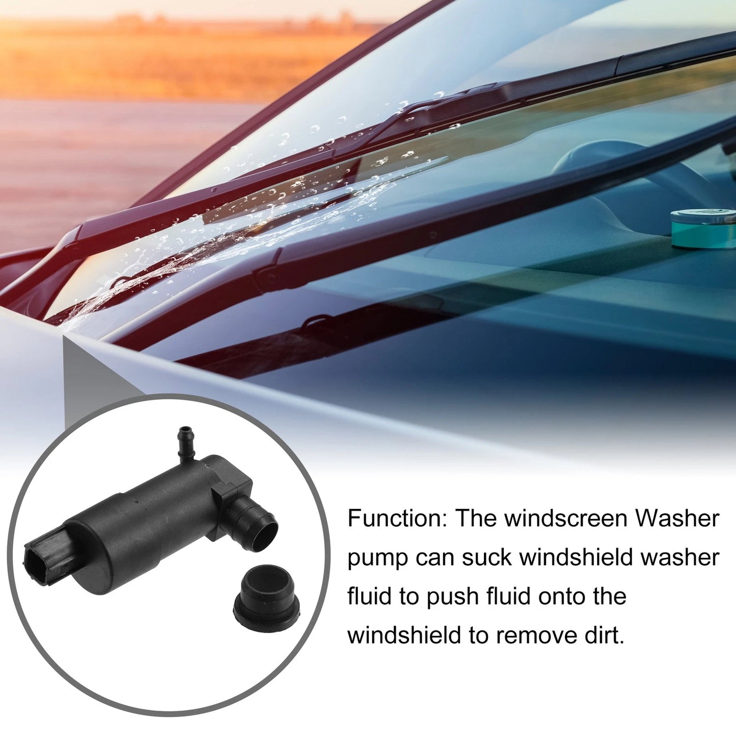Windshield Washer Pump No.BV6117K624AA for Ford Focus Sedan (2012–2015)