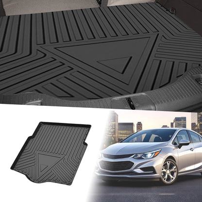 Cargo Liner Rear Trunk Mat for Chevrolet Cruze Sedan (2016–2019) TPE