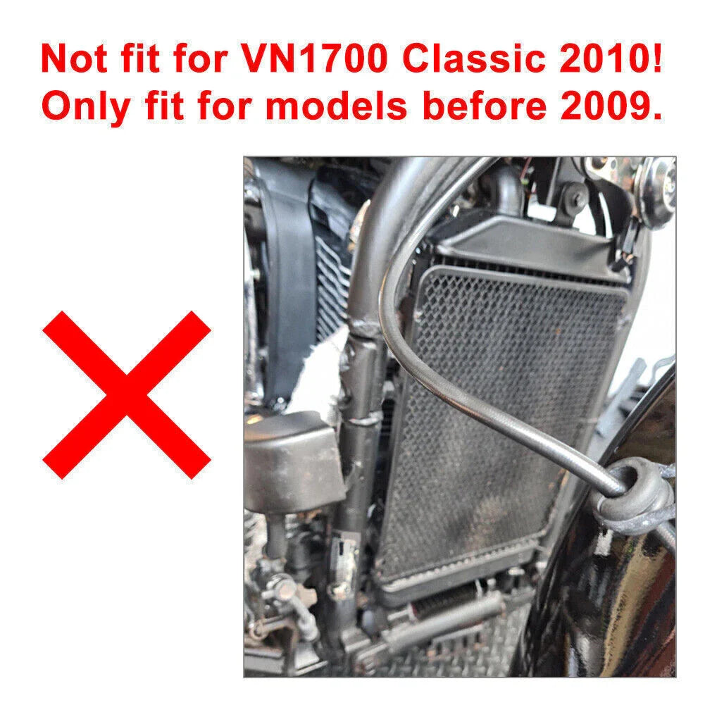 Skull Radiator Grille Cover for Kawasaki VN1500 Mean Streak (2000-2004)