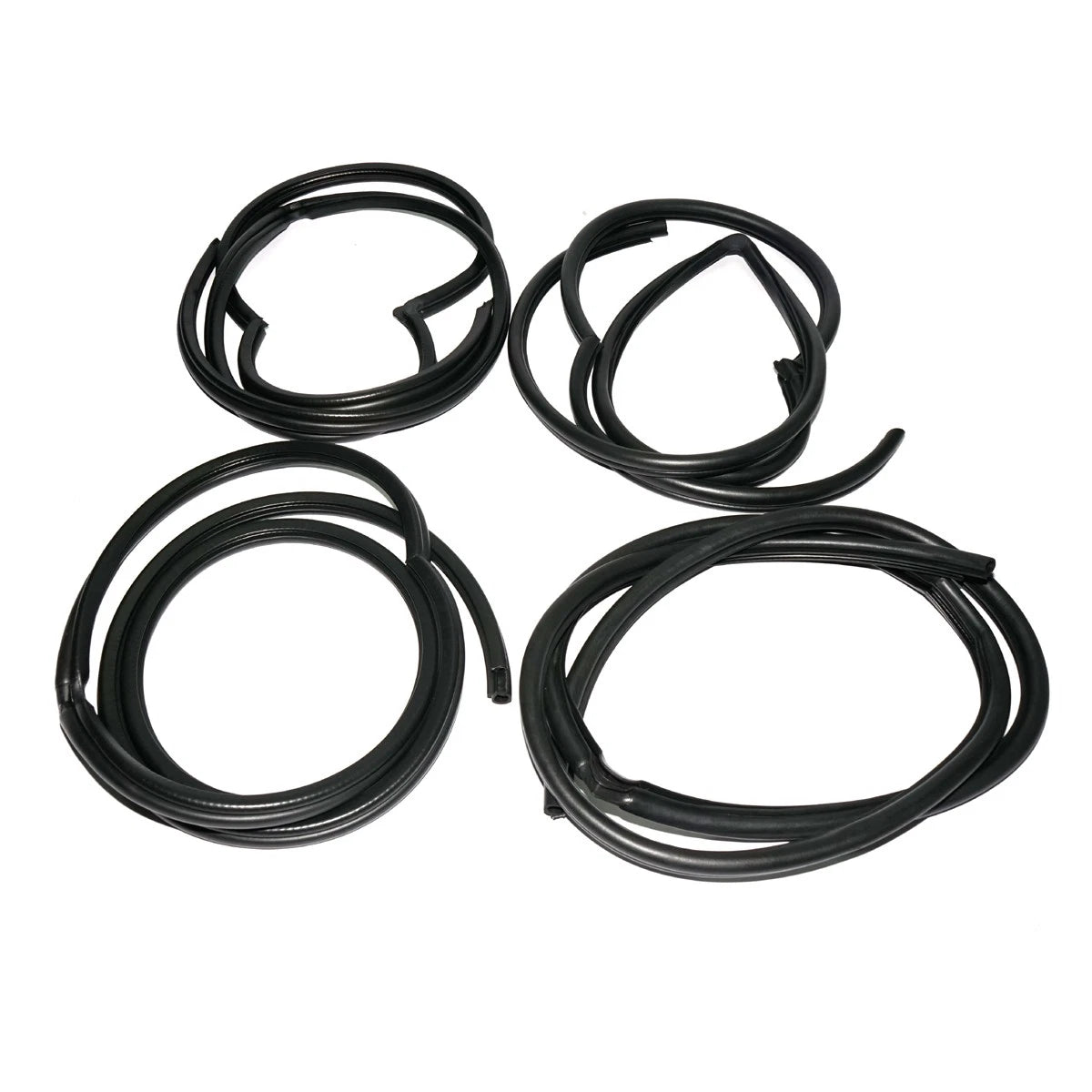 Set of 2 Weatherstrips for Land Rover Defender 90 110 130 (1990–2016)