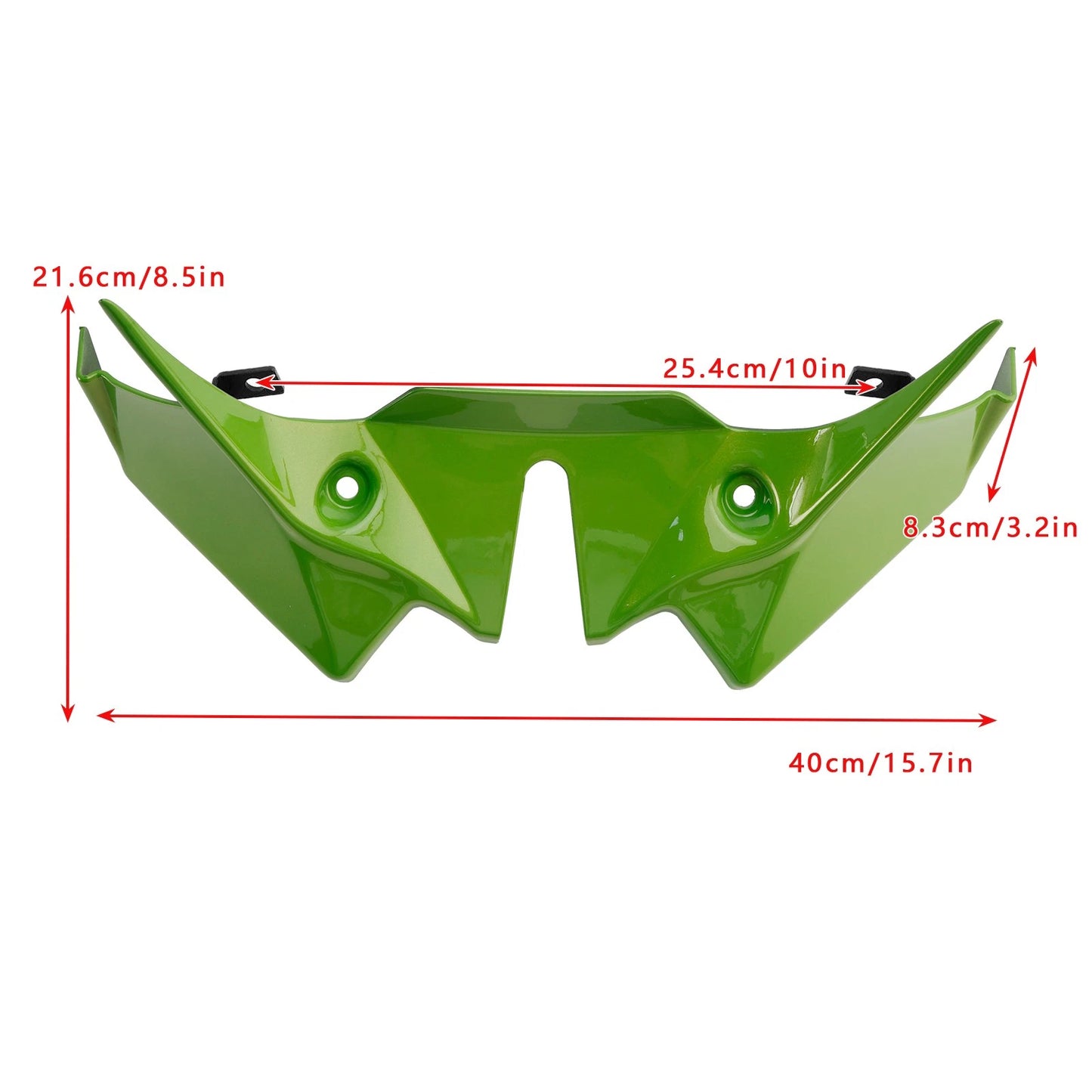 Front Spoiler Fairing Extension for Kawasaki Z650 (2021–2024) Light Green