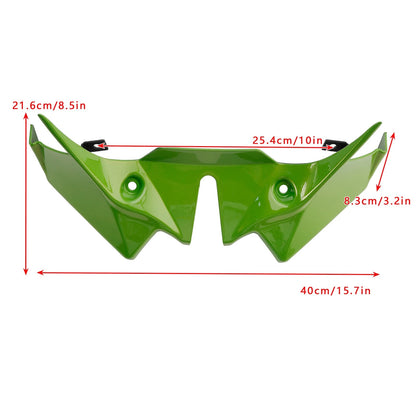 Front Spoiler Fairing Extension for Kawasaki Z650 (2021–2024) Light Green