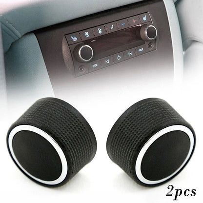 2 x Rear Radio Control Knobs for Escalade Enclave Chevrolet