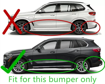 4 x Splash Guards Mud Flaps Fender for BMW X5 (2019–2025)
