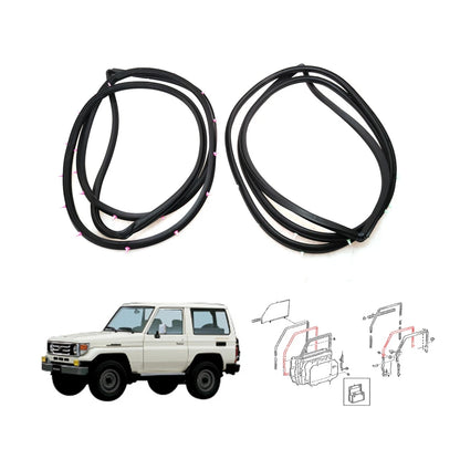 Weatherstrip for Toyota Land Cruiser 2DR Pickup (FZJ74 HZJ71 HZJ75 KZJ70)