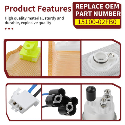 Fuel Pump and Oil Tank Seal Set for Suzuki TL1000R (1998–2003)