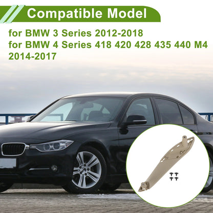 Door Panel Handle Pull Trim Cover for BMW 3 Series (2012–2018) No. 51417279316
