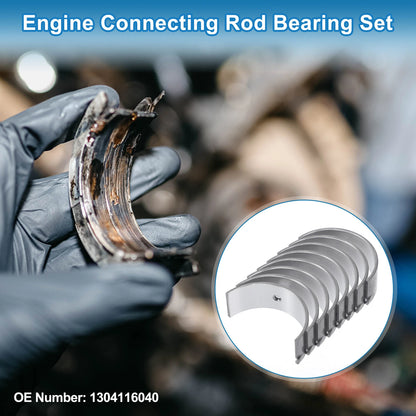 Connecting Rod Bearing Set No.1304116040 for Toyota Corona (1987–2006) 8 Pcs
