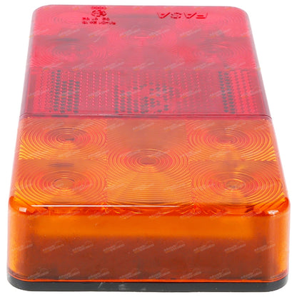 2x LED Trailer Tail Lights for Boats Forklifts Ute Trays (150mm x 80mm)