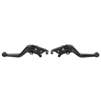 CNC Short Brake Clutch Levers for Yamaha YZF R1 R6 (2004–2016) Black