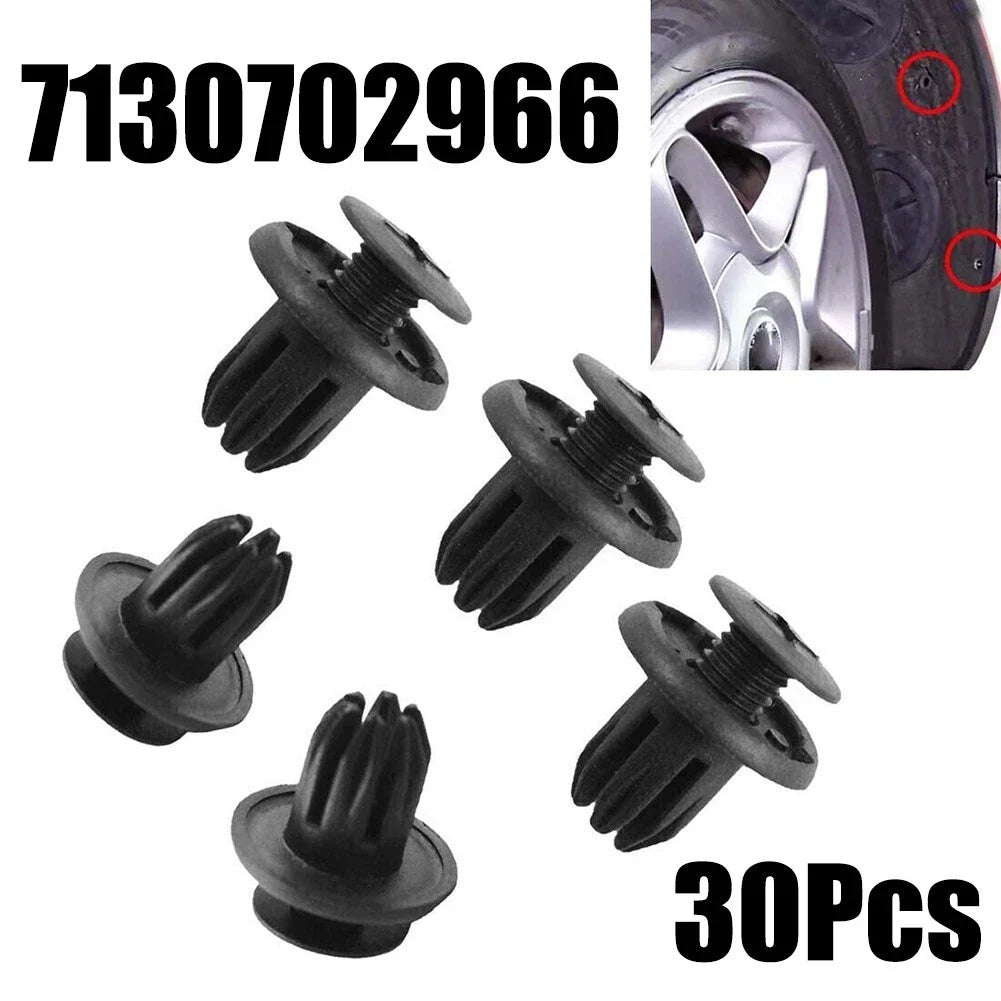 Clip Clamp Front Inner Vehicle Parts Plastic Rear Wheel Arch Liner 30pcs